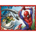 Puzzle - 4w1 (35, 48, 54, 70) - Bohaterski Spider-Man - Trefl 34384