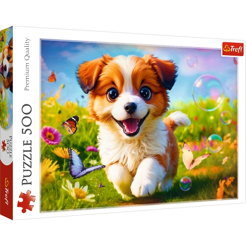 Puzzle - 500 - Wesoły piesek - Trefl 37524