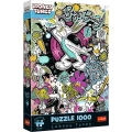 Puzzle - 1000 Premium Plus - Zwariowane melodie - Looney Tunes - Trefl 12066