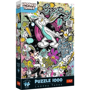 Puzzle - 1000 Premium Plus - Zwariowane melodie - Looney Tunes - Trefl 12066