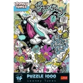 Puzzle - 1000 Premium Plus - Zwariowane melodie - Looney Tunes - Trefl 12066