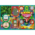 Puzzle - 4x250 - Zakręcony świat Ricka i Morty`ego - Warner Rick and Morty - Trefl 13338