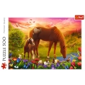 Puzzle - 500 - Konie na łące - Trefl 37451