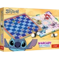 Gra planszowa Warcaby i Młynek Lilo & Stitch Trefl 02799