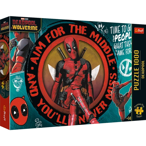 Puzzle - 1000 Premium Plus - Marvela Deadpool - Trefl 10835