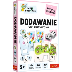 Gra dla dzieci Dodawanie Mały odkrywca Trefl 02805