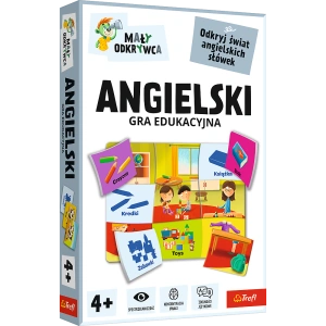 Gra dla dzieci Angielski Mały Odkrywca Trefl 02812