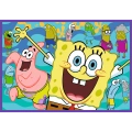 Puzzle - 4x250 - Szalony świat Sponge Boba - Trefl 13342
