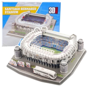 Puzzle 3D Stadion Piłkarski Santiago Bernabéu Real Madryt – 101 elementów