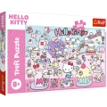 Puzzle - 300 - Poznaj Świat Hello Kitty - Hello Kitty - Trefl 23031