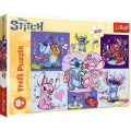 Puzzle - 300 - Zakręcony Stitch - Disney Lilo i Stitch - Trefl 23033