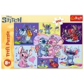 Puzzle - 300 - Zakręcony Stitch - Disney Lilo i Stitch - Trefl 23033