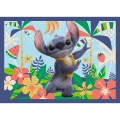 Puzzle - 4w1 (25, 48, 54, 70) - Wakacje na Hawajach - Disney Stitch - Trefl 34666