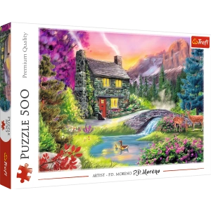 Puzzle - 500 - Górska sielanka - Trefl 37325