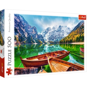 Puzzle - 500 - Jezioro Braies - Włochy - Trefl 37486