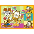 Puzzle - 4w1 (35, 48, 54, 70) - Garfield Kocha lazanię - Trefl 34673