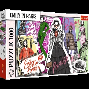 Puzzle - 1000 - Emily w Paryżu: Modowe Inspiracje - Trefl 10967