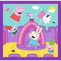 Puzzle - 3w1 (20, 36, 50) - Zwyczaje świnki Peppy - Świnka Peppa - Trefl 34893