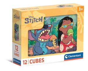 Puzzle kostki Disney Stitch 12 elementów Clementoni 41347