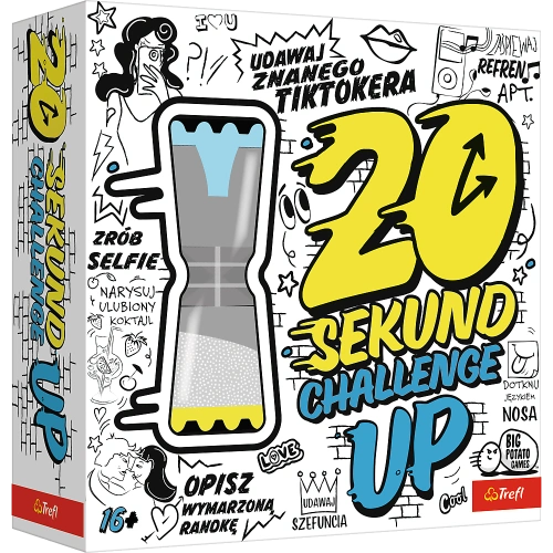Gra planszowa 20 sekund challenge: nowe rozdanie Trefl 02903