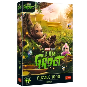 Puzzle - 1000 - Premium Plus - Marvel - I am Groot - Trefl  10834