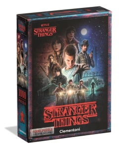 Puzzle 1000 elementów Stranger Things – plakat Clementoni 39978