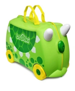 TRUNKI JEŻDŻĄCA WALIZECZKA - JEŹDZIK WALIZKA 2w1 Dinozaur Dudley