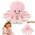 Pluszowa Ośmiornica Maskotka Przytulanka Sprężyste Macki Różowa 50 cm