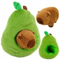 Zielone Awokado z Kapibarą 2w1 Pluszowe Maskotka Przytulanka 25 cm