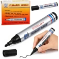 Marker Pisak Wodoodporny Permanentny Ścięta Końcówka Czarny