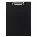Deska Podkładka z Metalowym Klipem Clipboard Do Pisania A4 Czarna