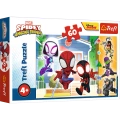 Puzzle - 60 - W świecie Spidey`a - Trefl 17371