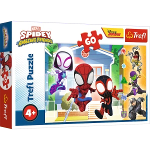 Puzzle - 60 - W świecie Spidey`a - Trefl 17371