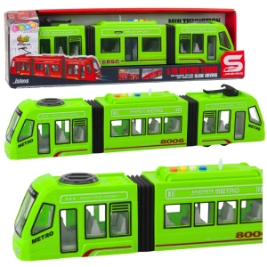 Miejskie metro zielone 1:16 ze światłami i dźwiękami