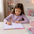 Pluszowy Miękki Notes Pamiętnik Z Kotkiem Kłódka Kluczyki Czyste Kartki