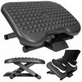 Podnóżek Regulowany Biurowy Pod Biurko Ergonomiczny Z Wypustkami 3 Poziomy