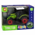Traktor Farmerski Rolniczy Z Napędem Frykcyjnym Zielony 15 cm