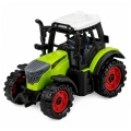 Traktor Farmerski Rolniczy Z Napędem Frykcyjnym Zielony 15 cm