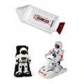 Zestaw Kosmiczny Rakiety Wahadłowiec Moduł Astronauci Światła Dźwięki