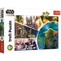 Puzzle - 100 - Gwiezdne wojny - STAR WARS - Baby Yoda - Trefl 16413