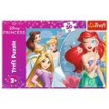 Puzzle - 30 - Piękny dzień księżniczek - Disney Princess - Trefl 18308