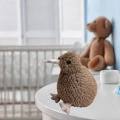 Pluszowy Ptak Kiwi Pluszak Maskotka Przytulanka Ciemnobrązowy 21cm