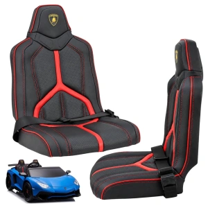 Siedzisko Fotel Ekoskóra Do Pojazdu Na Akumulator A8803 Lamborghini XXL