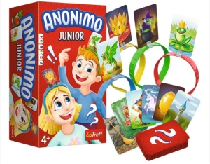 Gra rodzinna Anonimo Junior „Zgadnij, kim jesteś?” Trefl