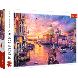 Puzzle 1000 elementów Uroki Wenecji Trefl