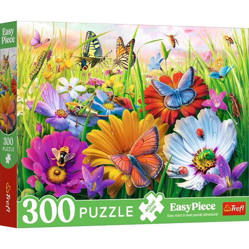 Puzzles - 300 EasyPiece - Owady na łące - Trefl 23103