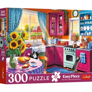 Puzzle Trefl EasyPiece 300 el. Poranek w kuchni