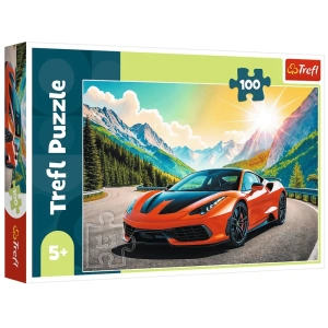 Puzzle 100 elementów Wyścig z czasem Trefl