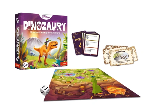 Gra edukacyjna Dinozaury Rodzina Treflików Trefl 02912