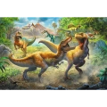 Puzzle - 160 - Walczące Tyranozaury - Trefl 15360